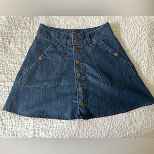 Forever 21 XXI Premium Denim ALine Skirt